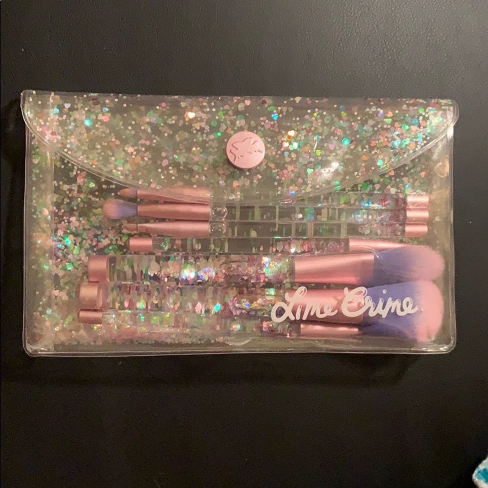 Lime crime aquarium brush set